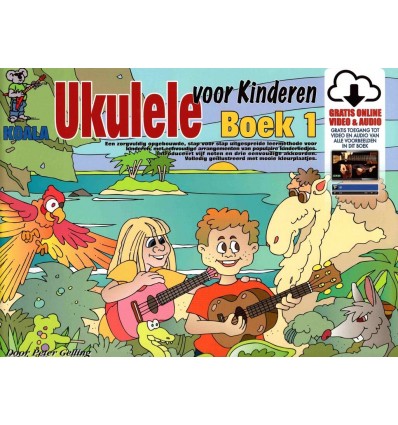 Ukulele voor Kinderen Boek 1