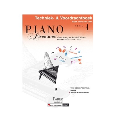 Piano Adventures: Techniek- & Vo