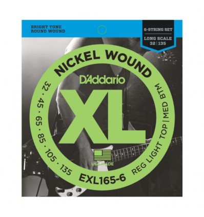 D'addario EXL165-6