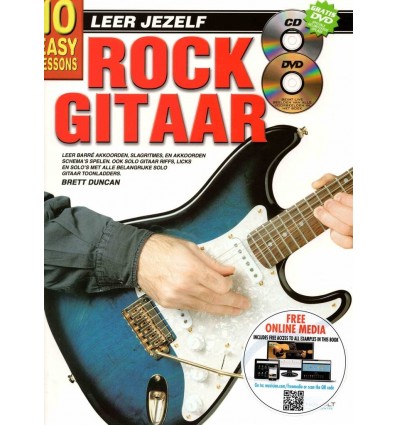 10 Easy Lessons Leer Jezelf Rock Gitaar